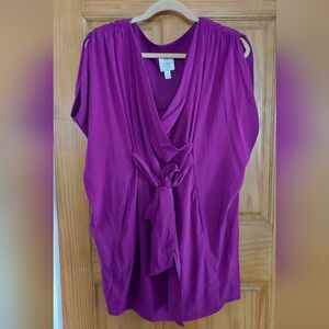Fuscia belted dress Sz 4P